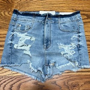 american eagle jean shorts